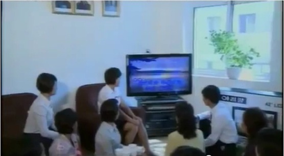 (2012-09-11) 북한 아리랑 LCD TV 모습