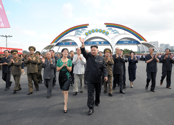 매월 북한 언론에 등장하고 있는 리설주