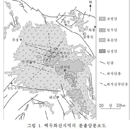 북한 “백두산은 화산분출 가능한 열점”