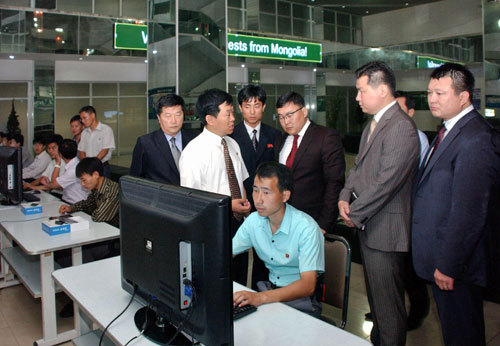 몽고 북한과 IT협력 논의